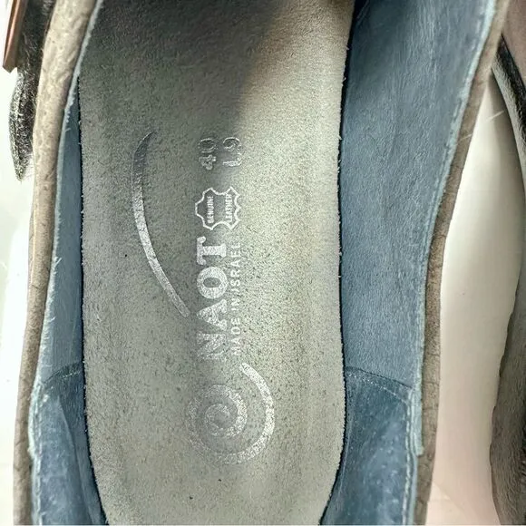 Naot Adjustable Buckle Flats- Size 9