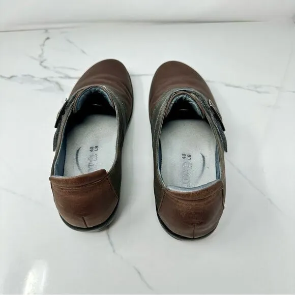 Naot Adjustable Buckle Flats- Size 9