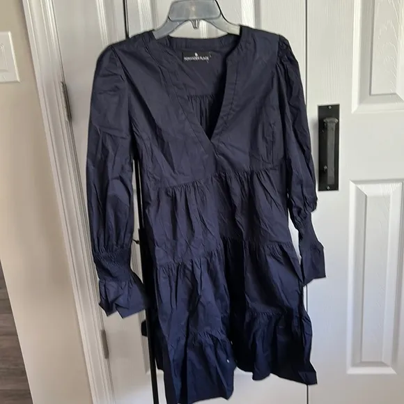Navy Cotton Kenzo DressPOMANDER PLACE