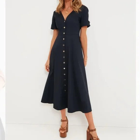 Navy Kate Maxi DressTUCKERNUCK