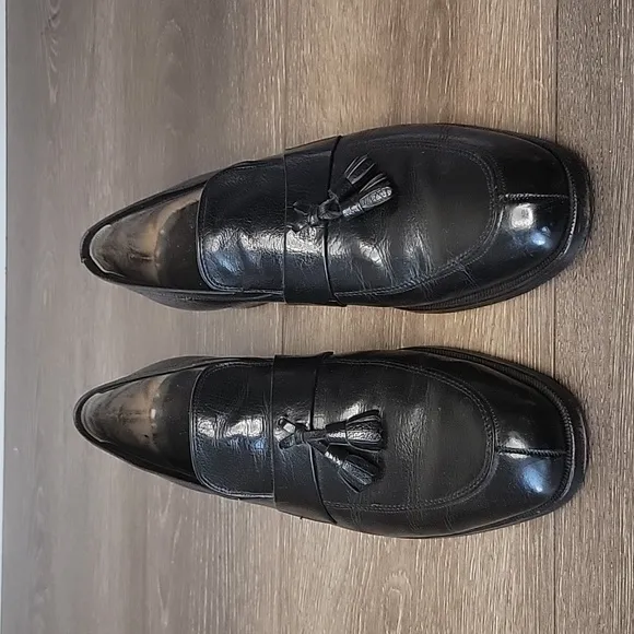 Nettleton Men's Black‎ Tassle Loafers Size 11D