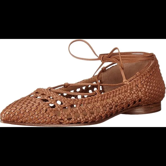 NEW $550 Michael Kors Kallie Leather Flats Size 6