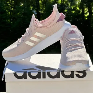 NEW Adidas Youth Pink Casual Athletic Sneaker Size Big Kid 6Y | fits Womens 7.5