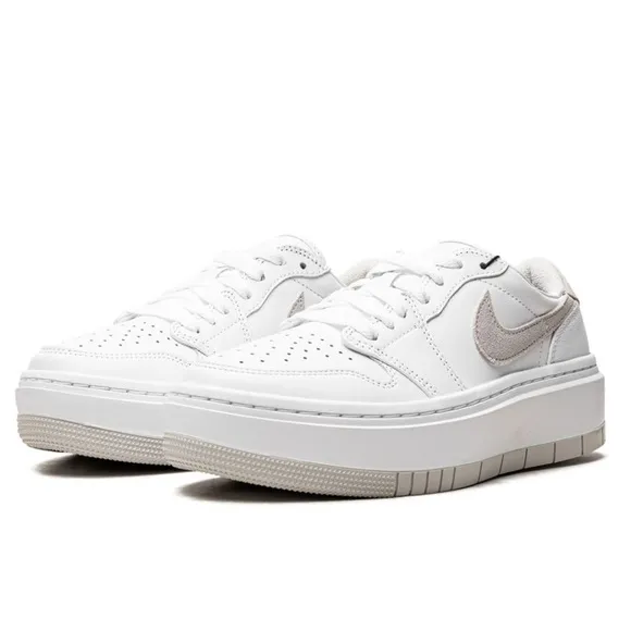 NEW - Air Jordan 1 Elevate Low &quot;White/Neutral Grey/White&quot; sneakers - 8.5