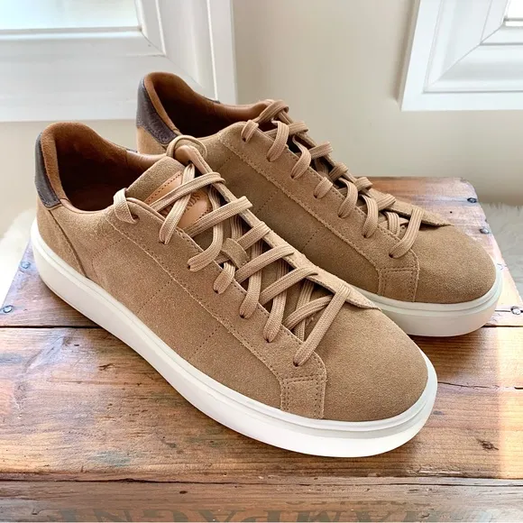 NEW Allen Edmonds Oliver Suede Sneaker NWOB