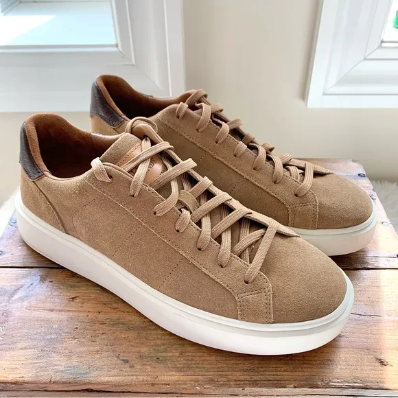 NEW Allen Edmonds Oliver Suede Sneaker NWOB