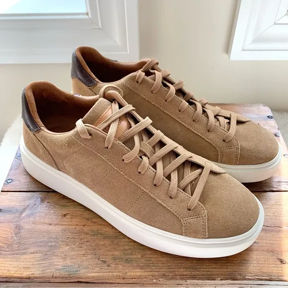 NEW Allen Edmonds Oliver Suede Sneaker NWOB