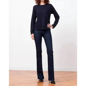 NEW AVENUE MONTAIGNE bellini pant in dark denim