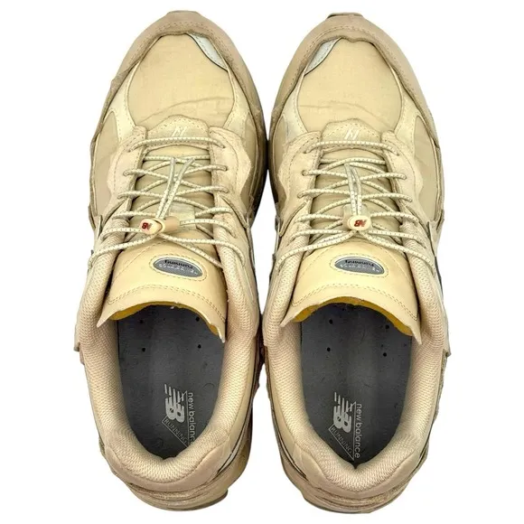 New Balance 2002R Protection Pack Sandstone Men's Size 12 Cream Beige M2002RDQ