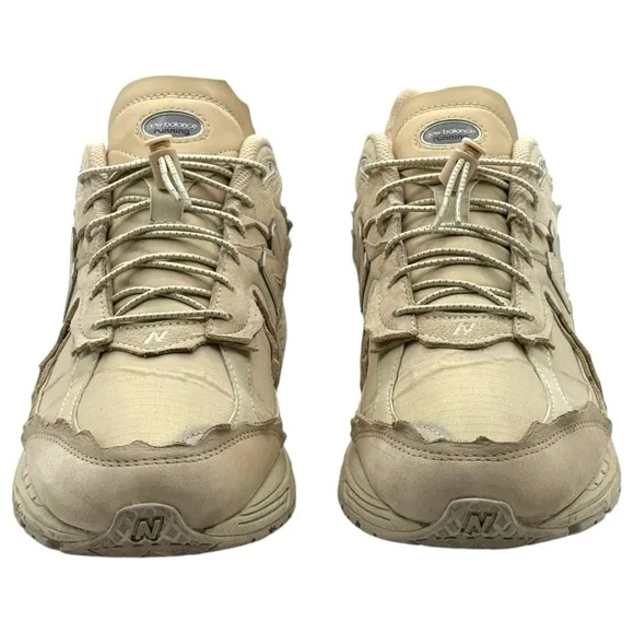 New Balance 2002R Protection Pack Sandstone Men's Size 12 Cream Beige M2002RDQ