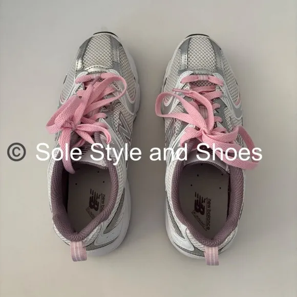 New Balance 530 Sneakers White Mid Century Pink 7