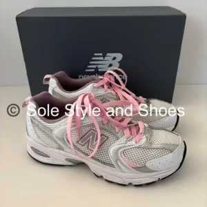 New Balance 530 Sneakers White Mid Century Pink 7