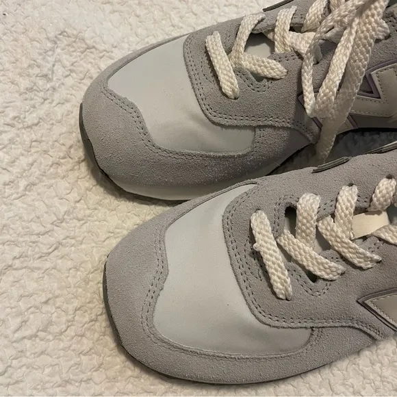 New Balance 574 V2 Essential Sneaker Granite Bright Lavender Quartz NEW 11.5