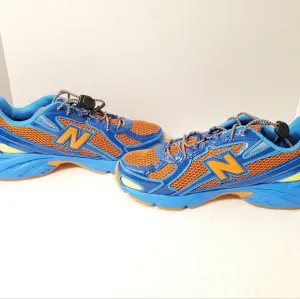 New Balance 740v2 Benson Tech Blue Orange Sneakers Lace Up Women's 8.5 Men's 7