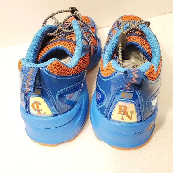 New Balance 740v2 Benson Tech Blue Orange Sneakers Lace Up Women's 8.5 Men's 7