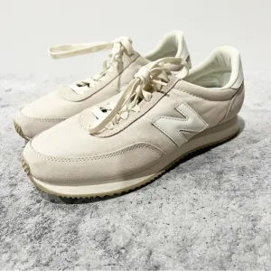 New Balance Fabric Sneakers Neutral Tan Size 9