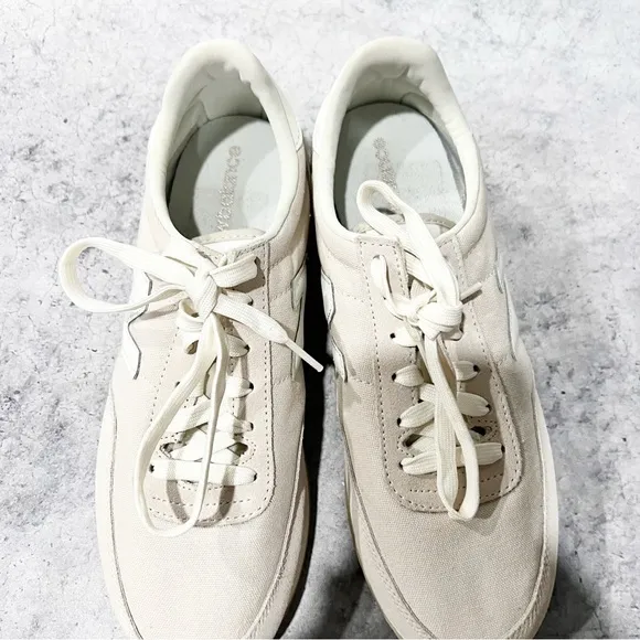 New Balance Fabric Sneakers Neutral Tan Size 9
