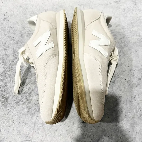 New Balance Fabric Sneakers Neutral Tan Size 9