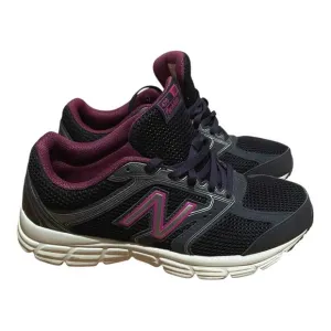 New balance women's 470 tech ride sneakers navy purple size 8
