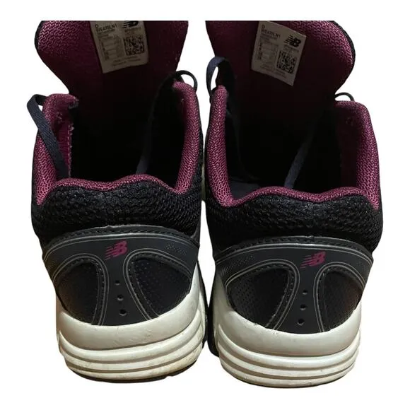 New balance women's 470 tech ride sneakers navy purple size 8