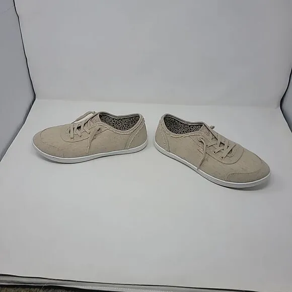 New Bobs from Skechers Shoes Memory Foam Tan