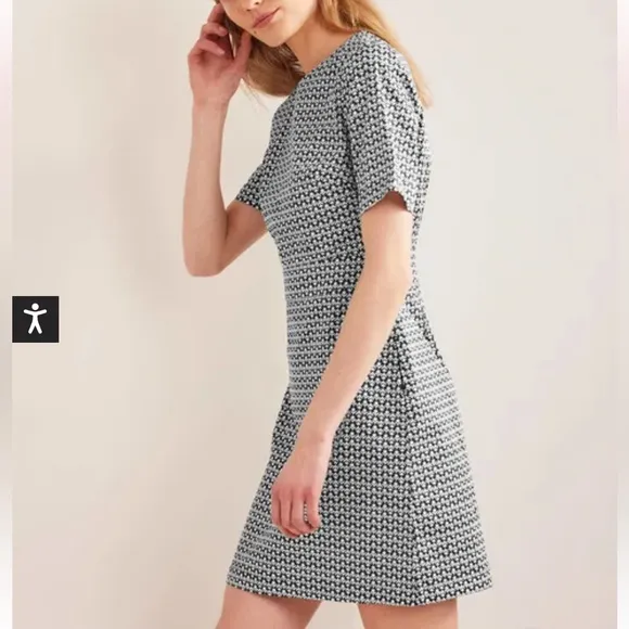 New Boden Cotton Mini Shift Dress