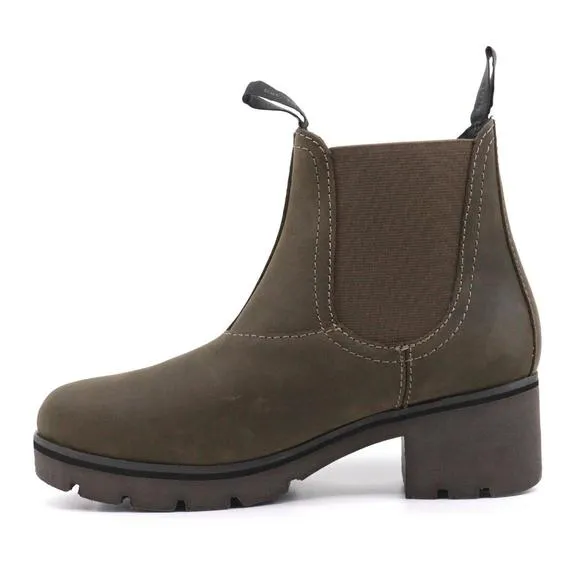 NEW BUSSOLA women's phyllis boots in walnut