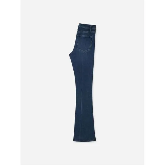 NEW FRAME le easy flare side slit jeans in calvin