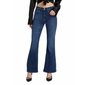 NEW FRAME le easy flare side slit jeans in calvin