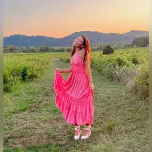 New Free People Pintuck Paradise Maxi Dress
