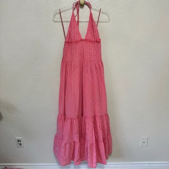 New Free People Pintuck Paradise Maxi Dress