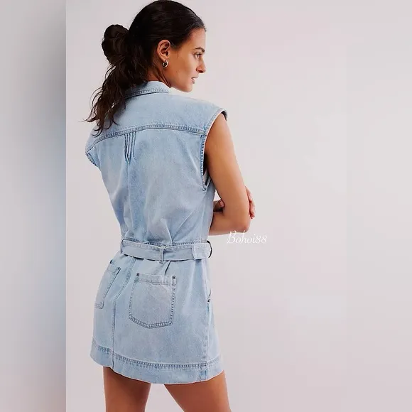 NEW Free People Rowley Mini Dress