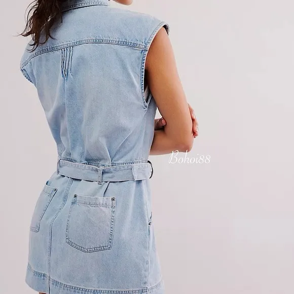 NEW Free People Rowley Mini Dress
