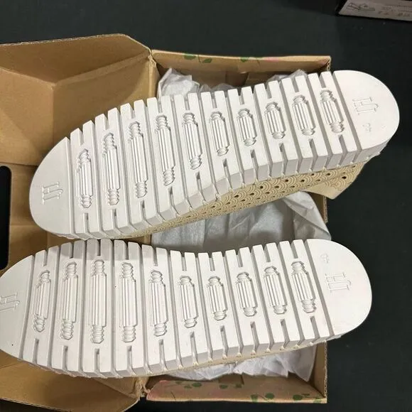 New Ilse Jacobsen Tulip Kit Laser Cut Leather Flats 40