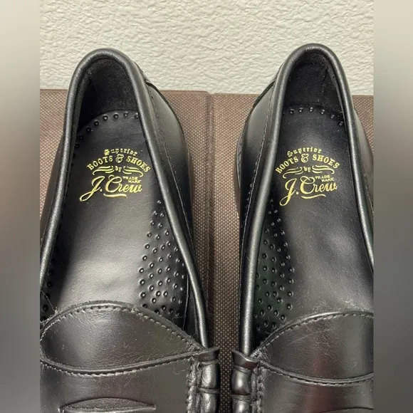 New J.Crew Mens Camden Loafers with Leather Soles Size 9