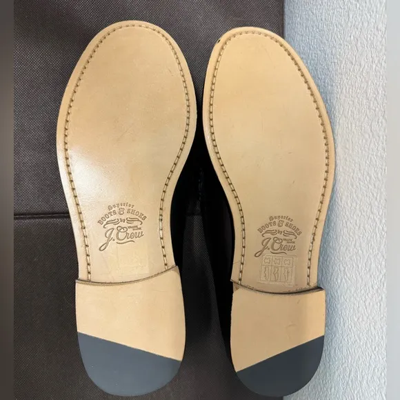 New J.Crew Mens Camden Loafers with Leather Soles Size 9
