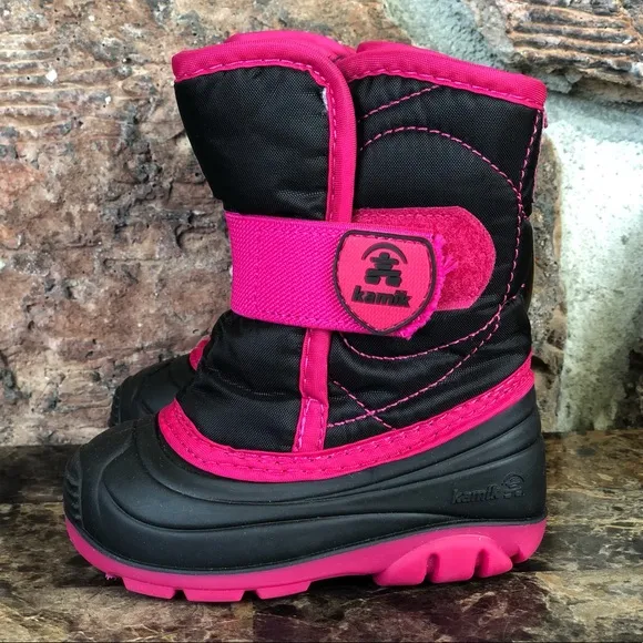NEW Kamik Toddler Girls Snowbug Outdoor Boots ..