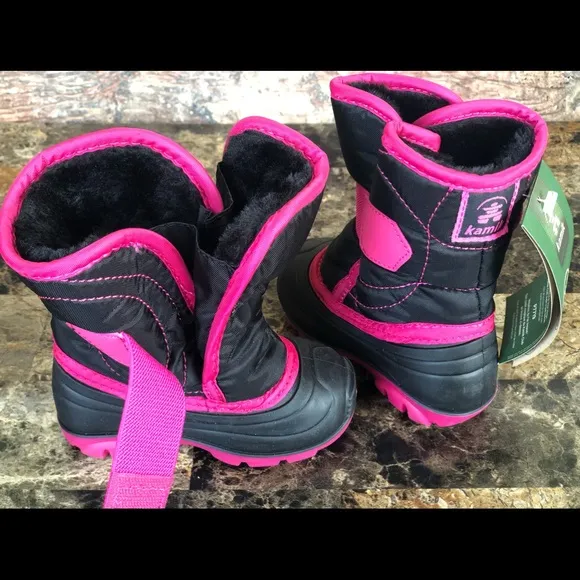 NEW Kamik Toddler Girls Snowbug Outdoor Boots ..