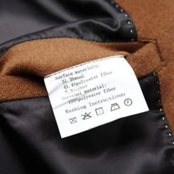New Men’s Cardigan Wool Blend Long Coat Camel Coat 🎉Host Pick🎉​