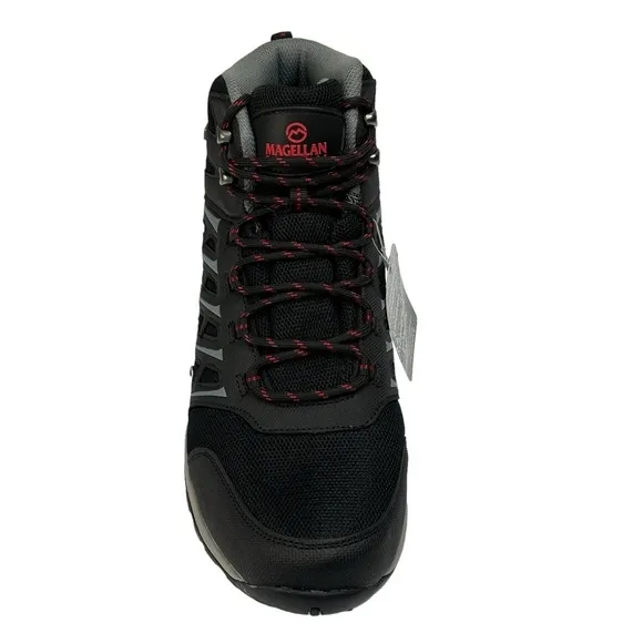 New Men’s Magellan Outdoors Garner Hiking Boots Waterproof Memory Foam Size 10