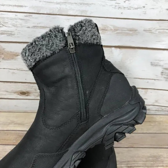 NEW Merrell Coldpack 3 Thermo Mid Waterproof Boots Womens Size 9.5 Side Zip