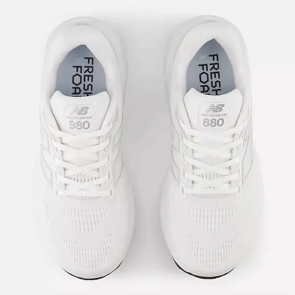 NEW NEW BALANCE women's 880 v15 running sneakers in white with sea salt and blac