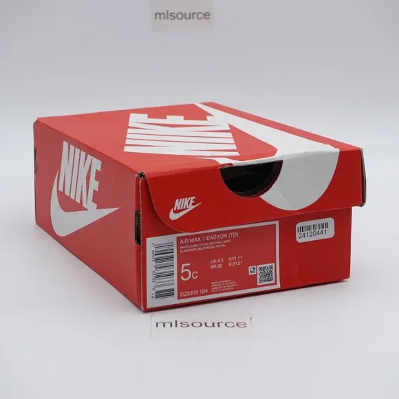 NEW Nike Air Max 1 EasyOn Stretch Lace Sneakers DZ3309-104