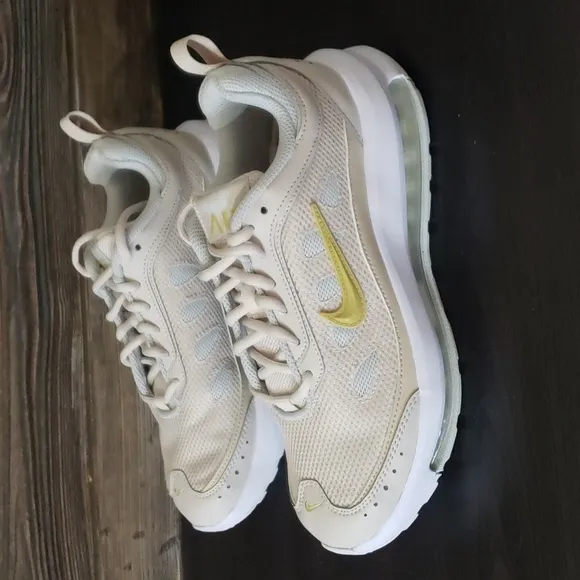 New Nike Air Max AP Beige White Neutral Sneakers