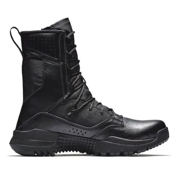 NEW Nike SFB FIELD 2 8&quot; Tactical Boots Leather A07507-001 Black Mens Size 7