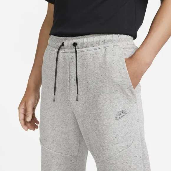 New Nike Tech Fleece Joggers Black/Heather Grey Men's Size XL DD4706-010 Pants