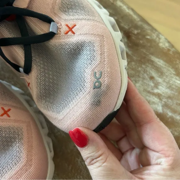 New On Cloud X 3 Sneakers Rose Sand Anthropologie