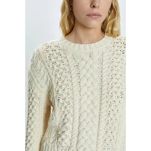 NEW PISTOLA quinn sweater in ivory