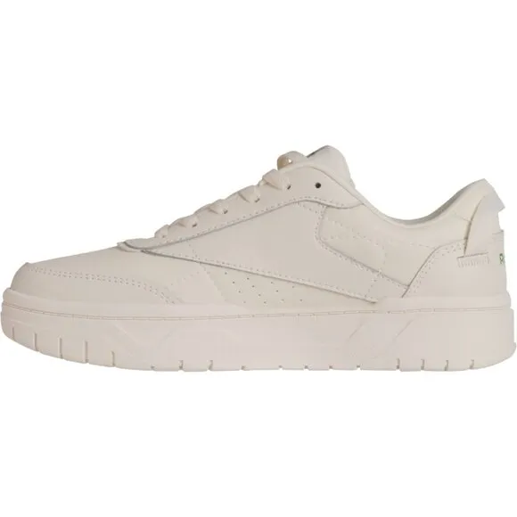 NEW Reebok Tech G Geo Lifestyle Sneakers GENUINE LEATHER Chalk/R/Glen Gr…