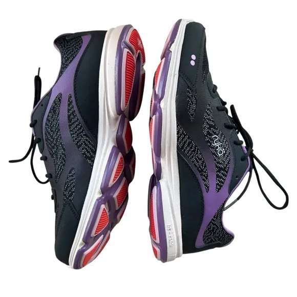 NEW Ryka Devotion Reflect Walking Shoes Sz 8 Comfort Athletic Sneakers